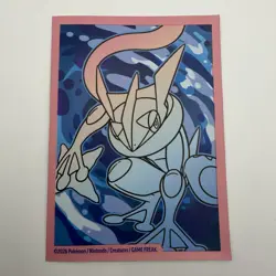 Pokemon: CRI Greninja 2026 TCG Card Sleeves-30 Pieces - Image 1