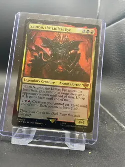 Sauron, the Lidless Eye #288 (Foil) (NM) Lord of the Rings LTR Magic MTG - Image 1