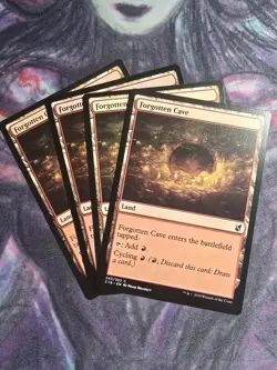 MTG Mixed Sets C Forgotten Cave PLAYSET 4X X4 - Image 1