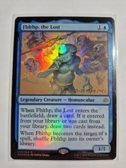 MTG - Fblthp, the Lost - FOIL Prerelease Promo - War of the Spark - NM - Image 1