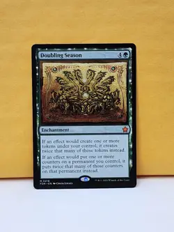 1x Doubling Season, NM, Foundations (FDN), Magic: the Gathering, MtG - Image 1