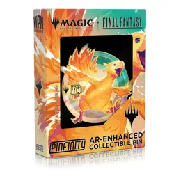 MAGIC THE GATHERING FINAL FANTASY CHOCOBO PINFINITY AR-ENHANCED PIN PROMO SEALED - Image 1