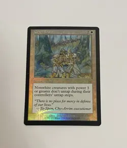Crackdown Mercadian Masques FOIL NM/MINT Magic the Gathering MtG UNPLAYED - Image 1