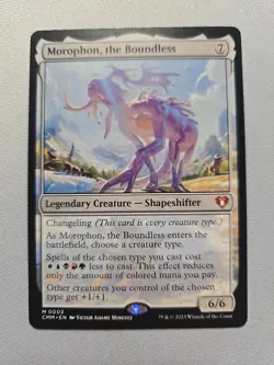 Morophon, The Boundless - Commander Masters -MTG LP - Image 1