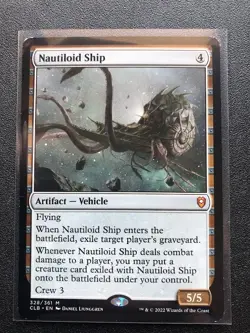 Nautiloid Ship Commander Legends Moderate Play Regular - Magic the Gathering - Image 1