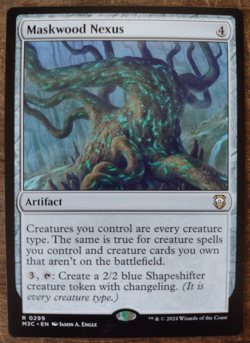 MTG ~ Maskwood Nexus ~ Modern Horizons 3 Commander #0299 ~ English Rare ~ NM - Image 1