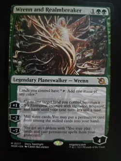 Wrenn and Realmbreaker NM March of the Machine MTG FREE SHIIPPING - Image 1