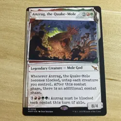 MTG Anzrag, the Quake-Mole - Showcase, NM-Mint, English Murders at Karlov Manor - Image 1