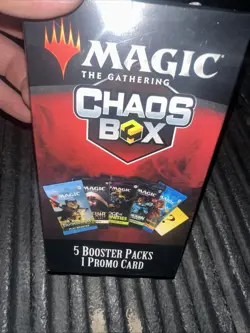 2026 Magic The Gathering CHAOS BOX 5 Booster Packs 1 Promo Card Sealed Brand New - Image 5