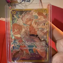 One Piece Monkey D. Luffy Card Game 12000 Power 10 Cost Single Card - Image 1