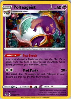 Polteageist - Promo SWSH: Sword & Shield Promo Cards SWSH081 NM - Image 1