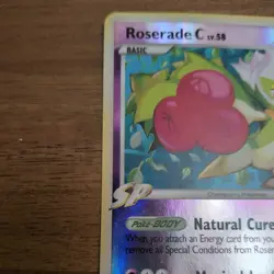 Roserade C lv 58 Reverse Holo 40/147 Pokemon Card Supreme Victors 2009 - Image 3