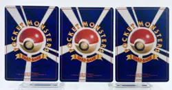 Dark Blastoise Wartortle Squirtle Holo Team Rocket Japanese Pokemon Card 3 set - Image 3