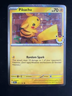 Pikachu (Pokemon Day 2026) 051/162 Miscellaneous Cards & Products Holo - Image 1