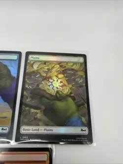 MTG TMT Borderless Foil Pizza Lands (5) Unplayed Nm/mt - Image 4