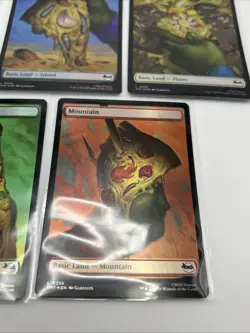 MTG TMT Borderless Foil Pizza Lands (5) Unplayed Nm/mt - Image 5