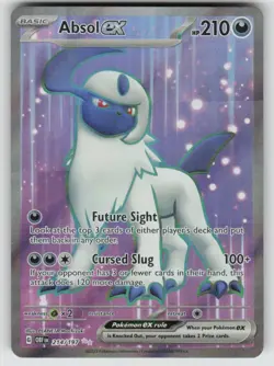 Absol ex 214/197 Ultra Rare Obsidian Flames Pokemon Holo Near Mint - Image 1