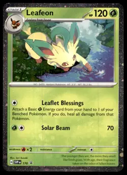 Leafeon (Cosmos Holo) 170 Holo Promo Scarlet & Violet Promo Pokemon Holo NM - Image 1