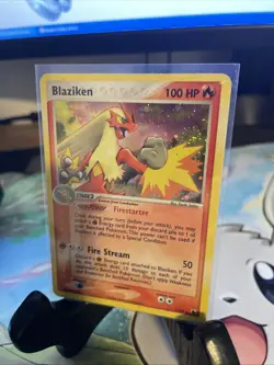 Pokemon Blaziken Holo Rare HP 3/109 Ruby and Sapphire - Image 3