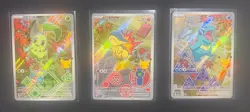 First Partner Series 2 Totodile Cyndaquil Chikorita. Promo. Illustration Rare - Image 1