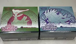 Lot of (2) Pokemon Center Exclusive Temporal Forces Elite Trainer Boxes Sealed - Image 1