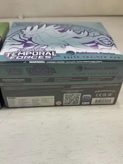 Lot of (2) Pokemon Center Exclusive Temporal Forces Elite Trainer Boxes Sealed - Image 4