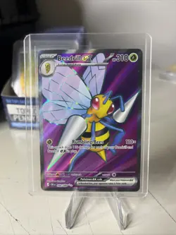Beedrill ex 98/86 Full Art Double Ultra Rare Pokemon Chaos Rising ME04 NM - Image 1