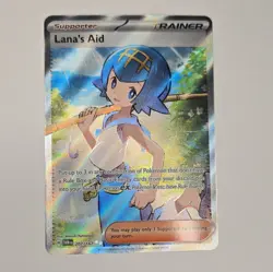 The Pokemon Company Lana's Aid 207/167 SV06 Twilight Masquerade UR Holo FA EN - Image 1