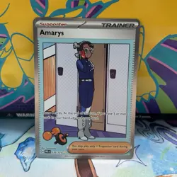 Pokemon TCG Amarys 170/131 Prismatic Evolutions EN Holo UR Full Art - Image 1