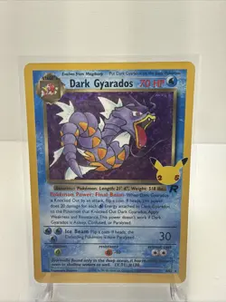 Pokemon Celebrations: Classic Collection Dark Gyarados 8/82 Holo - Image 1