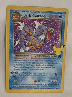 Pokemon- Celebrations Classic Collection- Dark Gyarados 8/82 Rare Holo NM - Image 2