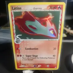Latias Delta Species 21/110 Holon Phantoms Deck Exclusive Holo Pokemon VLP/NM - Image 1