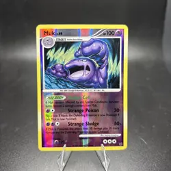 Muk Reverse Holo Pokemon Vintage Uncommon Platinum 57/127 NM -c - Image 1