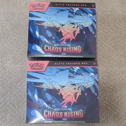 Pokemon Mega Evolution—Chaos Rising Elite Trainer Box (2) English lot of two - Image 1
