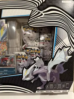 Incl FREE BONUS PACK! Pokemon Unova Heavy Hitters Premium Black Bolt/White Flare - Image 2