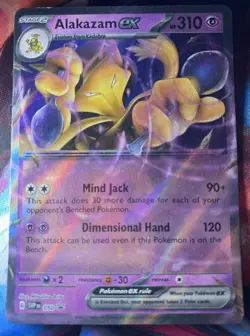 2023-25 Pokemon SV Black Star Promos Alakazam ex #050 2023 - Image 1