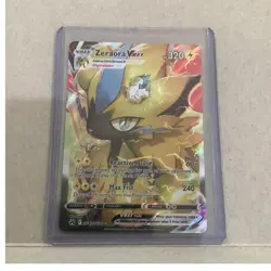 Pokemon Zeraora VMAX 219/172 S12a VSTAR Universe SAR Full Art Holo JP HP320 - Image 1