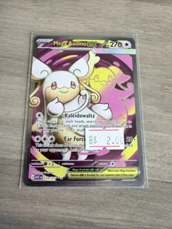 The Pokemon Company Mega Audino EX 253/217 Secret Rare Full Art Holo ENG HP270 - Image 1
