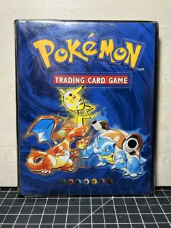 Vintage Pokemon Trading Card Game Binder 1999 Nintendo Wizards Of The Coast - Image 1