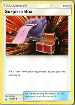 Surprise Box Uncommon SM - Unbroken Bonds 187/214 NM Normal - Pokemon - Image 1