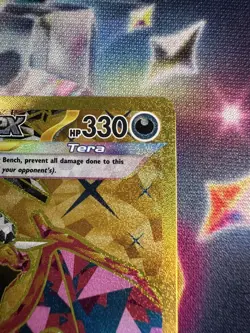 Pokemon Charizard ex 228/197 Obsidian Flames Hyper Rare Full Art GOLD Tera - Image 3