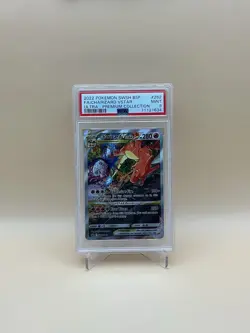Pokemon 2022 Charizard VSTAR SWSH262 Full Art Black Star Promo UPC PSA 9 - Image 1