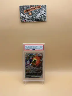Pokemon 2022 Charizard VSTAR SWSH262 Full Art Black Star Promo UPC PSA 9 - Image 2