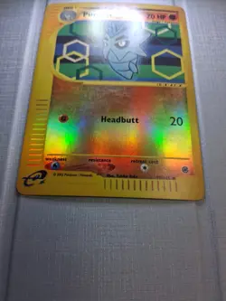 Pokemon Pupitar 90/165 Reverse Holo Expedition NM Fast Ship - Image 2