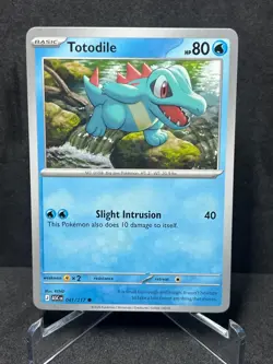 Totodile 041/217 Non Holo Ascended Heroes Pokemon Near Mint - Image 1