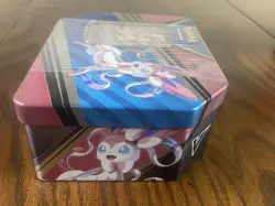 Pokemon TCG V Heroes Tin Sylveon V NISB Sealed - Image 3