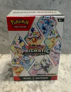 SEALED Pokemon Prismatic Evolutions Booster Bundle 163 grams, actually heavy - Image 1