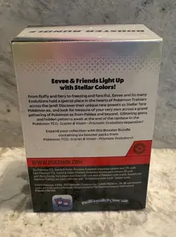 SEALED Pokemon Prismatic Evolutions Booster Bundle 163 grams, actually heavy - Image 4