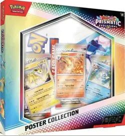 Pokemon Scarlet & Violet Prismatic Evolutions Poster Collection Sealed - Image 1
