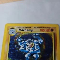 1st Edition Machamp Deck Exclusives Holo Rare 8/102 English Excellent Condition - Image 3